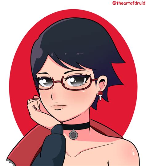 sarada naked|Sarada